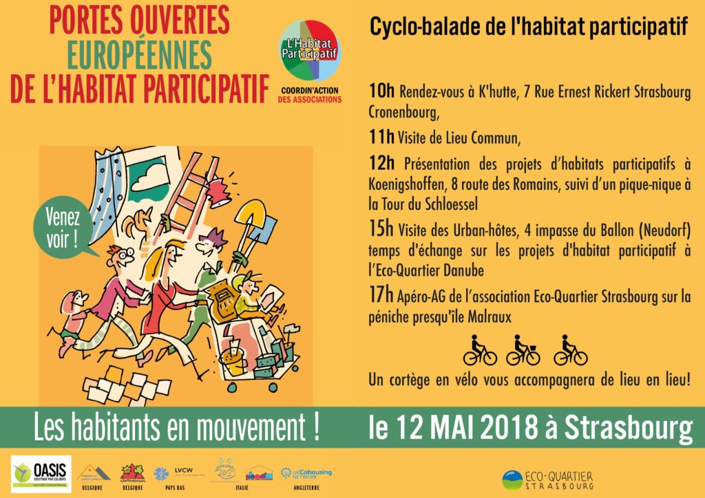 Affiche des JPO Habitat participatif